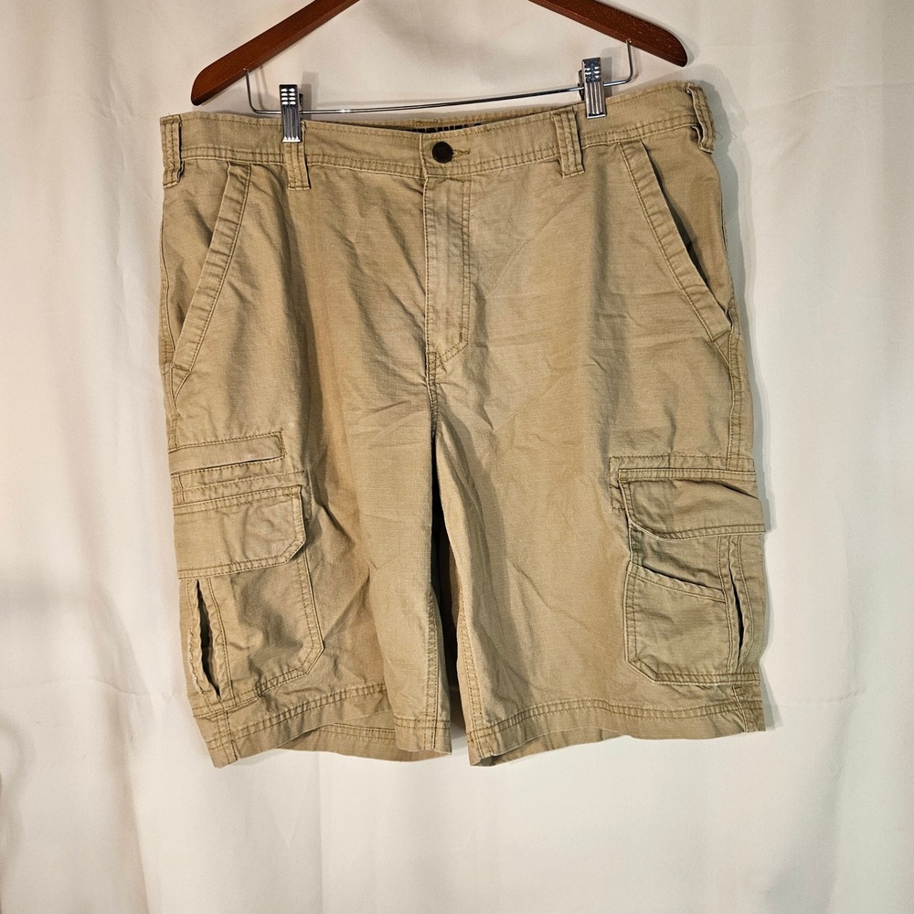 Wolverine Cargo Shorts Relaxed Fit Utility Outdoor Casual Beige‎ Size 38